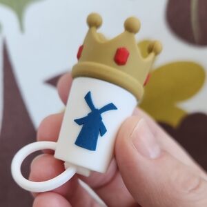 Nwt Dutch Bros Straw Crown Topper